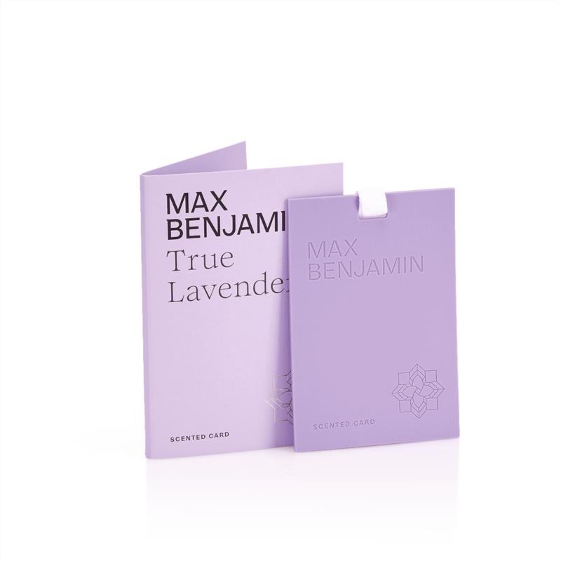 MAX BENJAMIN TARJETA DE OLOR TRUE LAVENDER